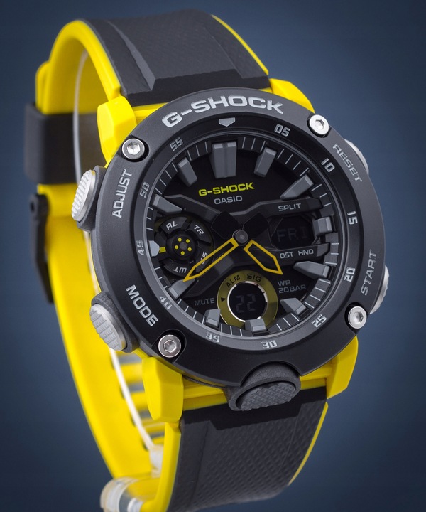 Zegarek Casio G-SHOCK Carbon Core Guard Casio-GA-2000-1A9ER