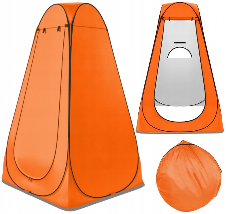 3W1 Namiot Plażowy Przebieralnia Toaleta WC Kabina Prysznic Kempingowy 185c