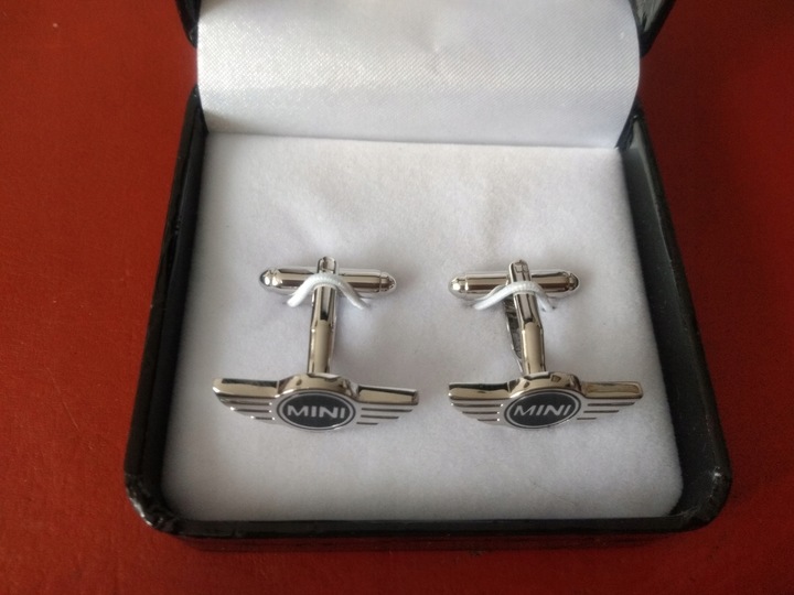 Exciting spinki do mankietów koszuli Mini Morris