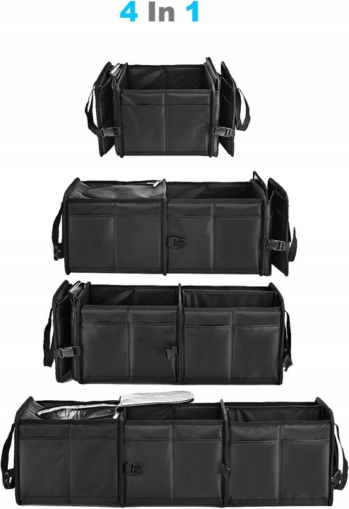 ORGANIZER DO BAGAŻNIKA SAMOCHODU SZTYWNY TORBA COOLER XXL PREMIUM