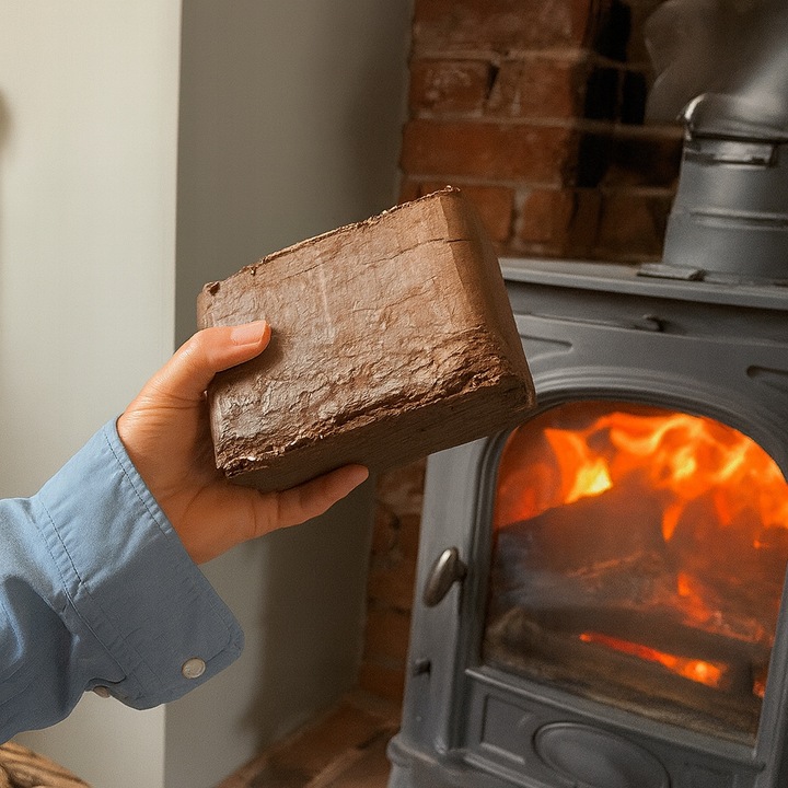 Brykiet drzewny BrikPro 6h do kominka grilla pieca 100% naturalne 20,16 kg