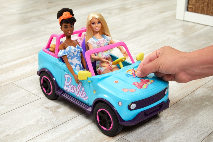 Hot Wheels RC Barbie SUV Pojazd zdalnie sterowany w skali 1:12 JEEP AUTKO