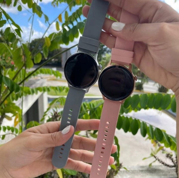 ZEGAREK DLA DZIEWCZYNKI NA PREZENT 2 PASKI ELEKTRONICZNY SMARTWATCH POLSKI