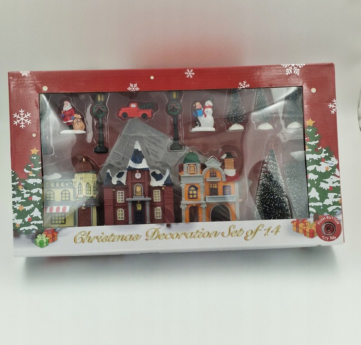 Magic Village duże miasteczko wioska zimowa scena Zimowe miasteczko