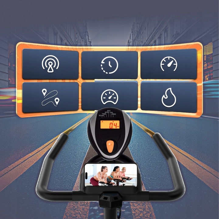 Rower Stacjonarny Treningowy Spinningowy Rehabilitacyjny do Ćwiczeń