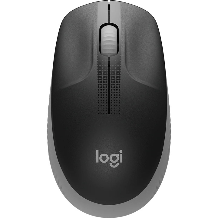 Myszka bezprzewodowa LOGITECH M190 jasno szara DUŻA mysz