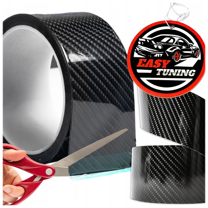 FOLIA OCHRONNA NA PROGI CARBON TAŚMA ZABEZPIECZAJĄCA PRÓG KARBONOWA 5d