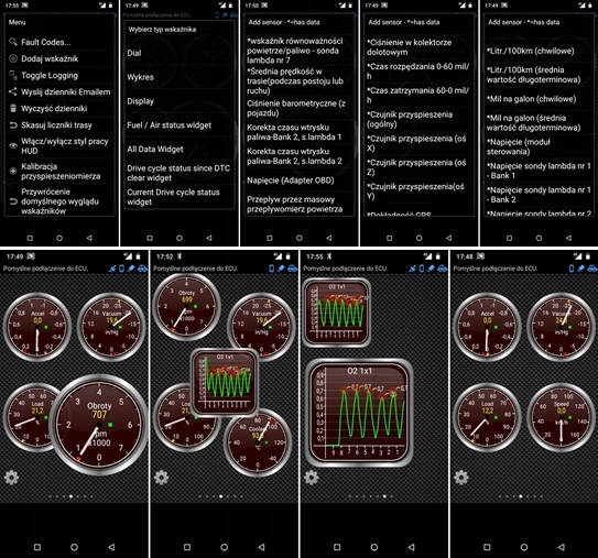 ELM327 BT PIC18F25K80 Bluetooth mini OBD2 TORQUE działa też z LeafSpy