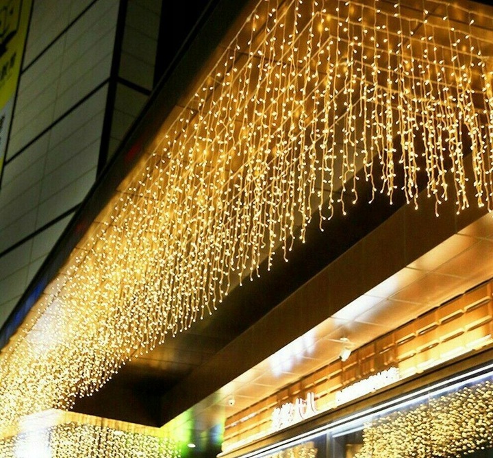 SOPLE FLASH 500 LED Biały Ciepły ZEWNĘTRZNE BIAŁE Ciepłe lampki z FLASHEM