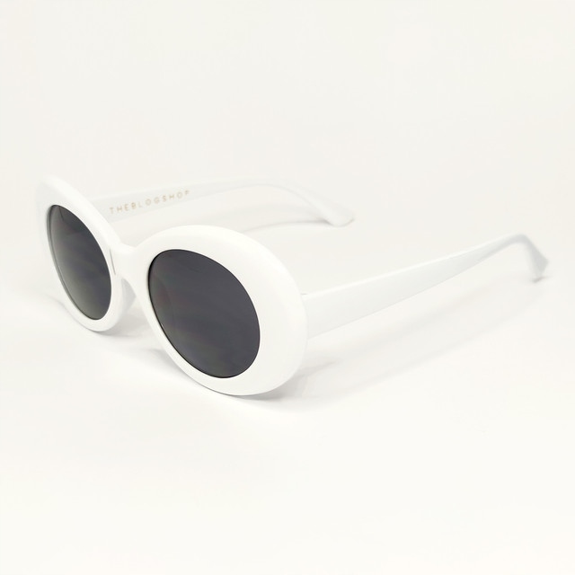 OKULARY PRZECIWSŁONECZNE KURT COBAIN NIRVANA BIAŁE