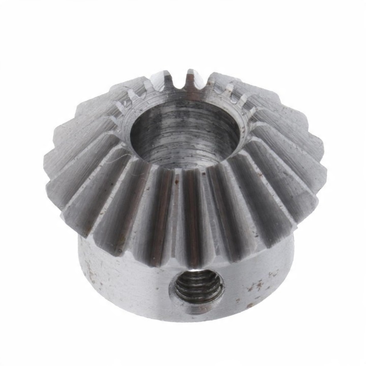 1:1 Przekładnia ukosowa 1 moduł 20 ID= mm 4x 8mm Otwór M4x2 Stal