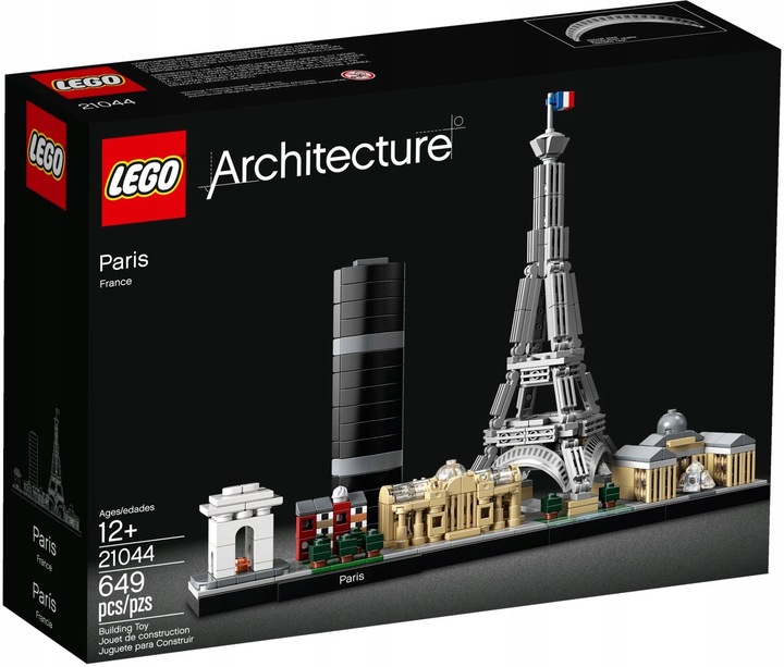 LEGO ARCHITECTURA 21044 PARYŻ WIEŻA EIFFLA