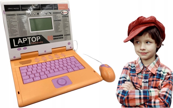 LAPTOP EDUKACYJNY 80 PROGRAMÓW USB DO NAUKI