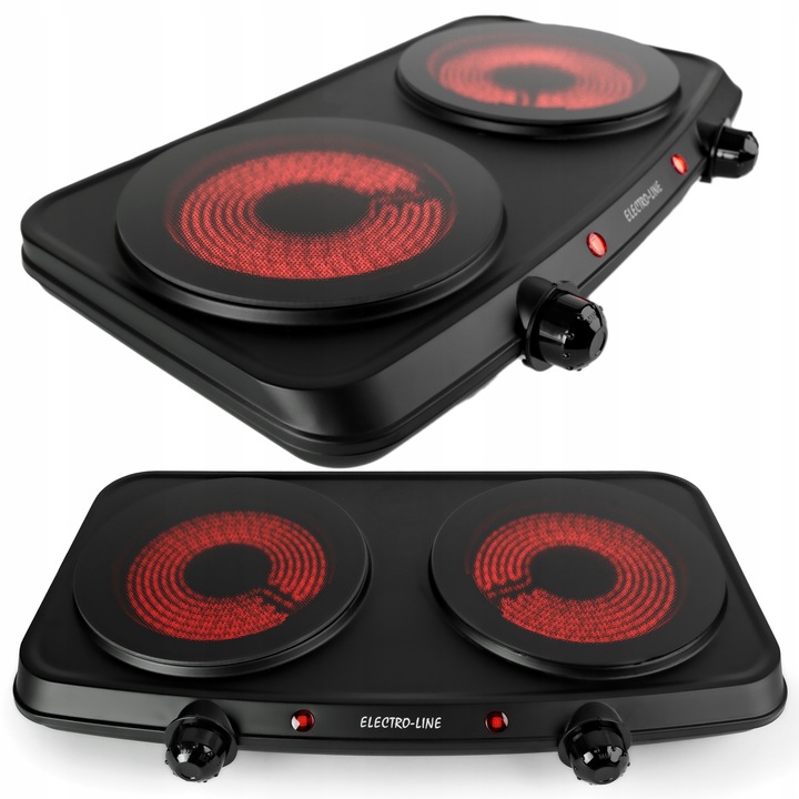 KUCHENKA ELEKTRYCZNA CERAMICZNA ELECTROLINE 2500W