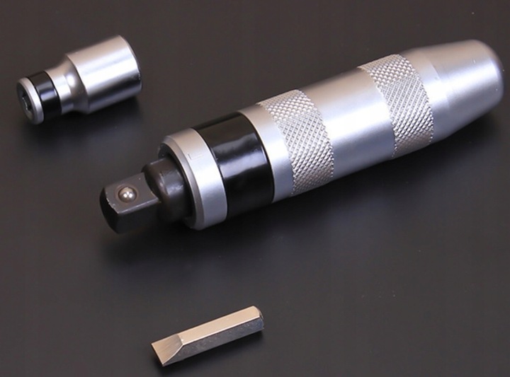 WKRĘTAK ŚRUBOKRĘT UDAROWY DO POBIJANIA + 13 BITÓW