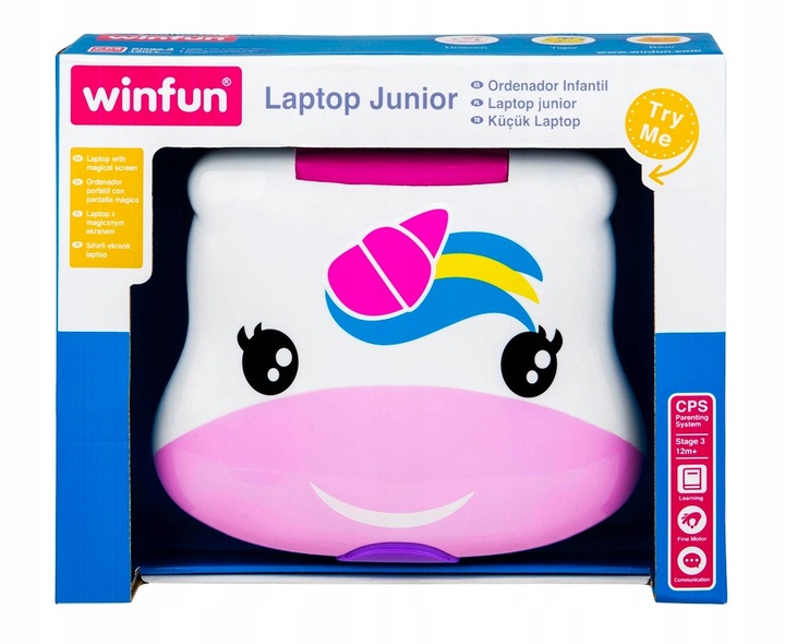 Mój pierwszy laptop Jednorożec Smily Play