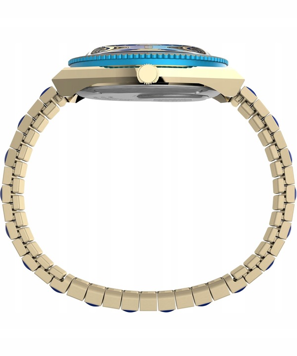 Zegarek damski Timex Q Malibu Lazur oceanie