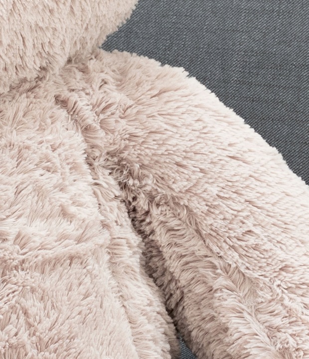 DUŻY WIELKI MIŚ PLUSZOWY PLUSZAK PRZYTULANKA 90CM CLASSICO SZARY