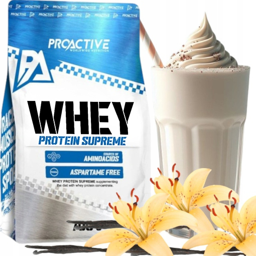 BIAŁKO whey WPC serwatkowe ODŻYWKA białkowa WANILIA ProActive INSTANT 700g