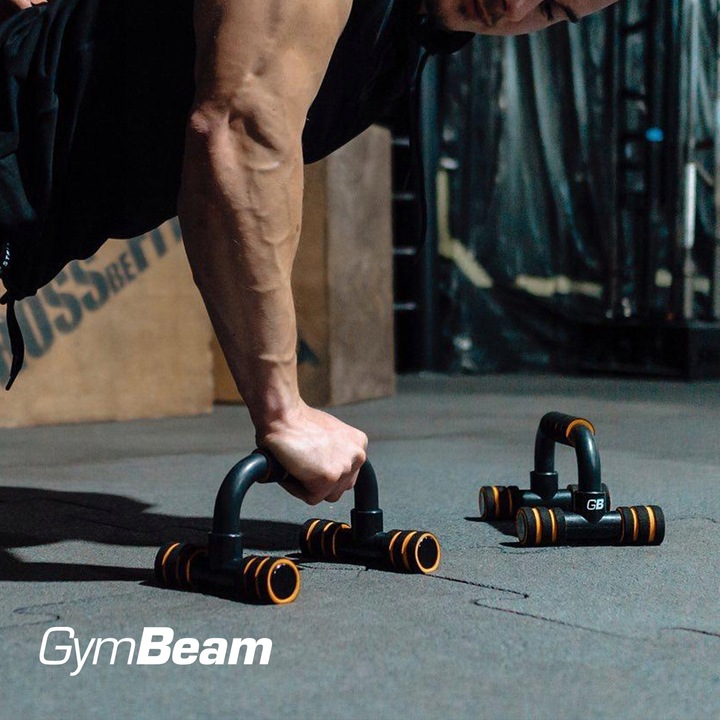 PUSH UP BAR UCHWYTY PODPÓRKI DO POMPEK SOLIDNE TRENING W DOMU - GymBeam