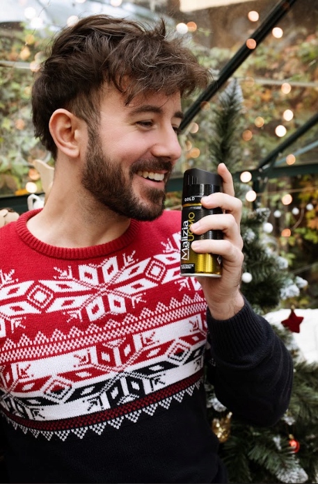 MALIZIA włoski dezodorant męski GOLD 150 ml