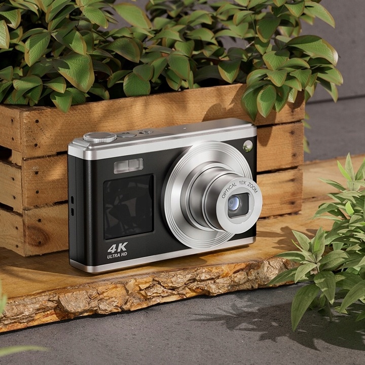 Aparat cyfrowy Shona PRO5 4K Anti-Shake 16x ZOOM 60MP IPS UHD