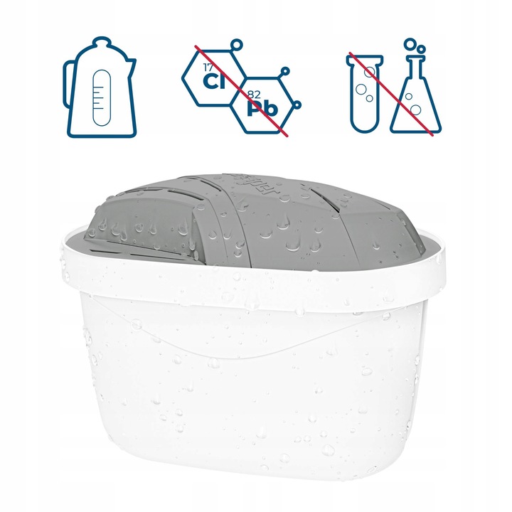 Filtr Wessper PROTECT do dzbanek Brita Dafi zamiennnik do twardej wody 6x