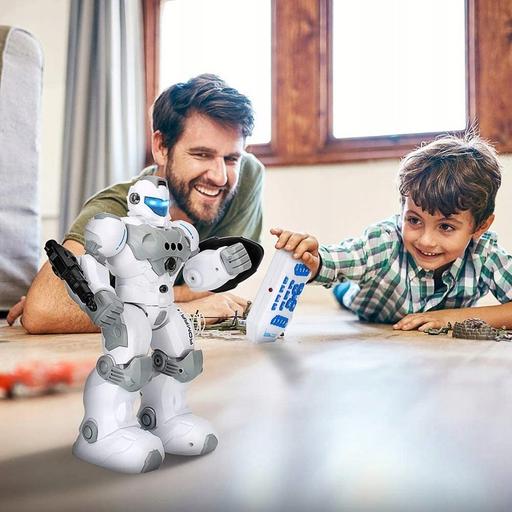 INTELIGENTNY ROBOT RC ZDALNIE STEROWNY GESTEM PILOTEM PROGRAMOWANIE