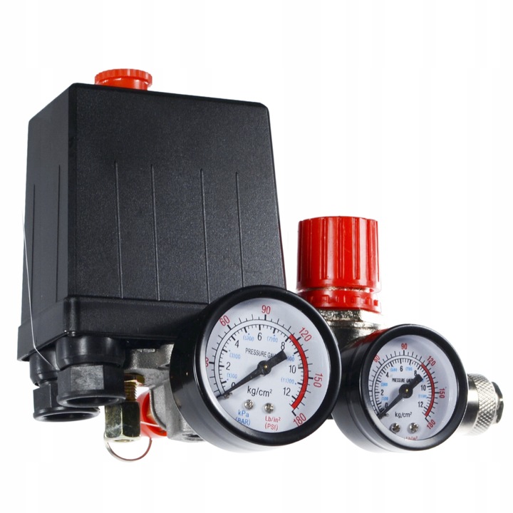 WYŁĄCZNIK WŁĄCZNIK CIŚNIENIOWY DO KOMPRESORA 230V PRESOSTAT 2 - 12 BAR