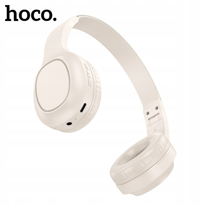 Słuchawki bezprzewodowe nauszne Bluetooth 5.3 20h 180h Typ Typu C USB-C