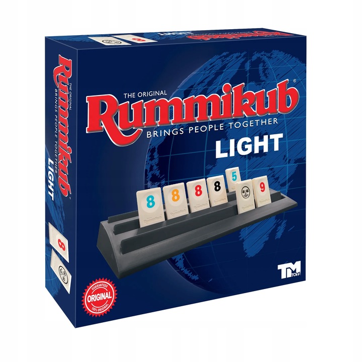 Rummikub Light Lemada Lmd3605 Gra Planszowa