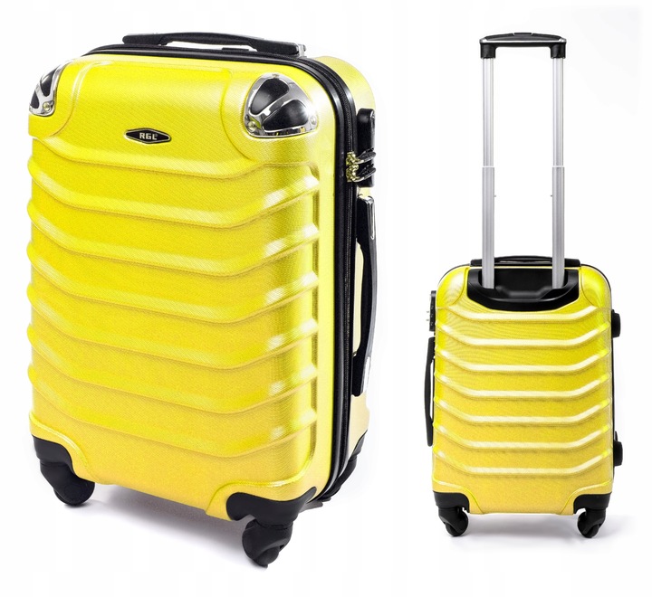 MAŁA KABINOWA WALIZKA L NA KÓŁKACH PODRÓŻNA TORBA ABS RGL