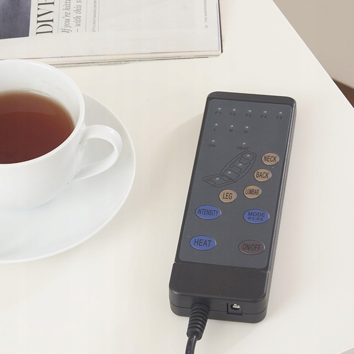 MATA MASUJĄCA MATERAC DO MASAZU 12 SIL ZAGŁÓWEK