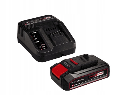 Ekspres ciśnieniowo-przelewowy Einhell Te-Cf 18 Li AKUMULATOR 2,5AH ZESTAW