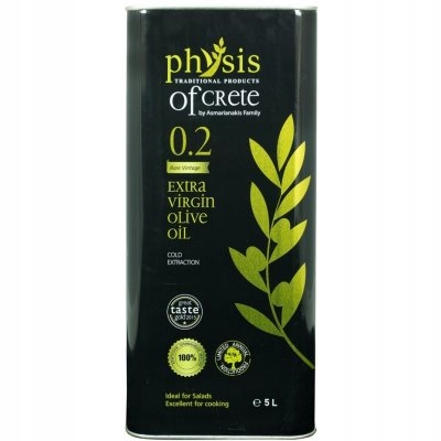 Oliwa Extra Virgin Physis of Crete 5l 0,2% świeża dostawa