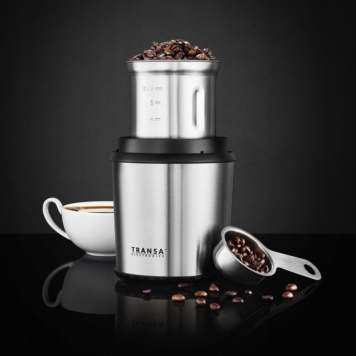 Młynek elektryczny i ROZDRABNIACZ do ziaren kawy ziół orzechów 2w1 300W