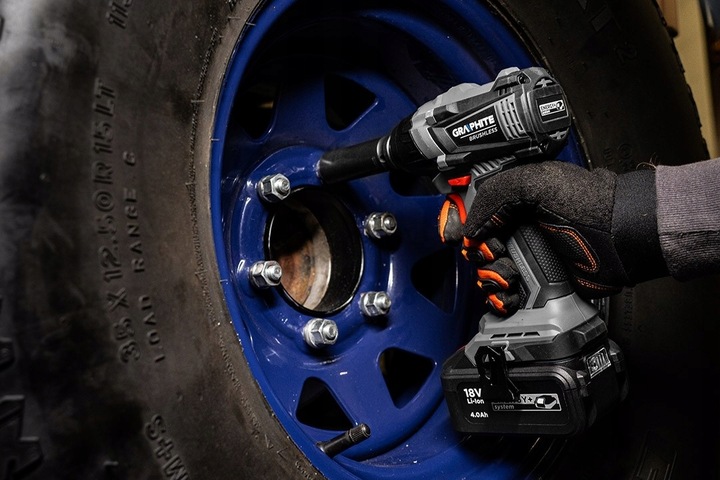 GRAPHITE KLUCZ UDAROWY BEZSZCZOTKOWY 300Nm 18V bez akum. 3 biegowy 58G028