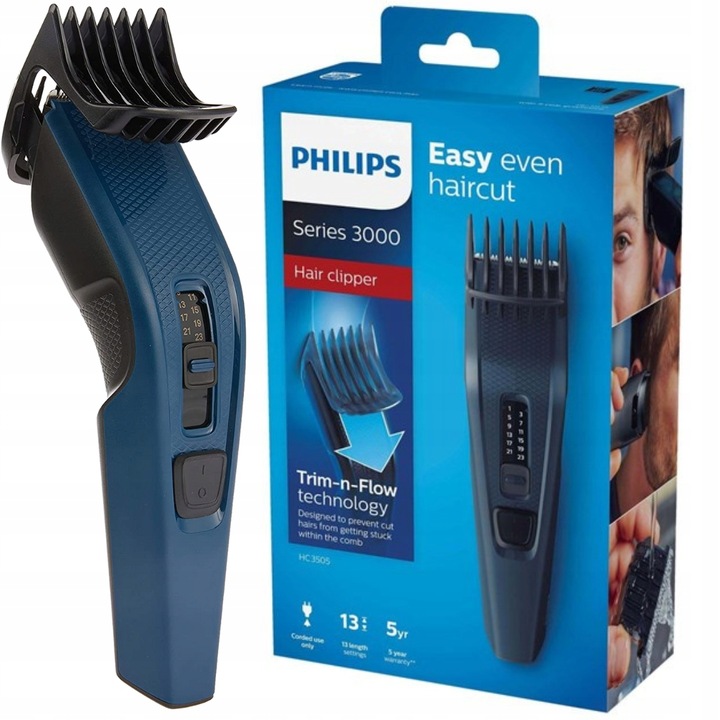 MASZYNKA DO STRZYŻENIA WŁOSÓW GOLARKA PHILIPS PREMIUM