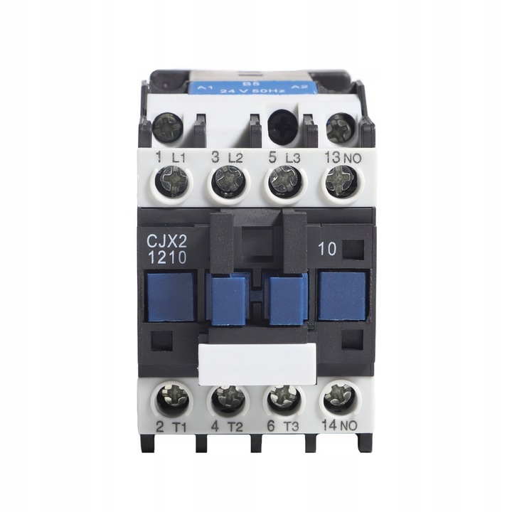 Przemysłowy stycznik prądu przemiennego z cewką miedzianą CJX2 - 1210 24V