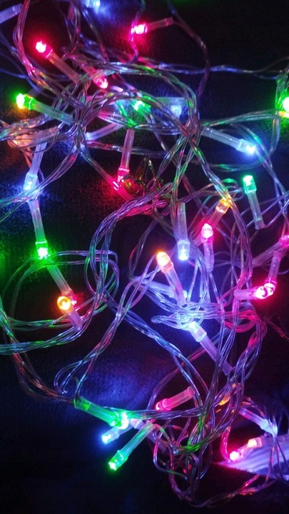 Lampki LED 1000 Kurtyna Świetlna Sople ZEWNĘTRZNE Girlanda multikolor