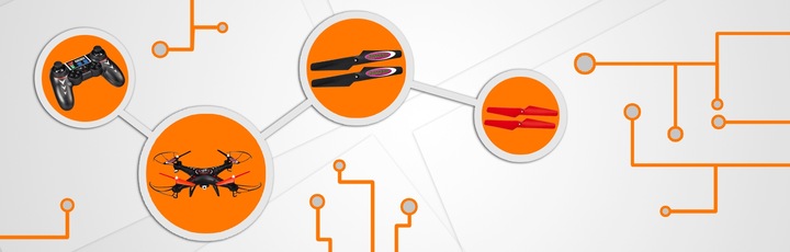 MINI DRON TURBO KOMPAS MODEL POWRÓT ŻYROSKOP 200M 40KM/H 18CM KONTROLA LOTU