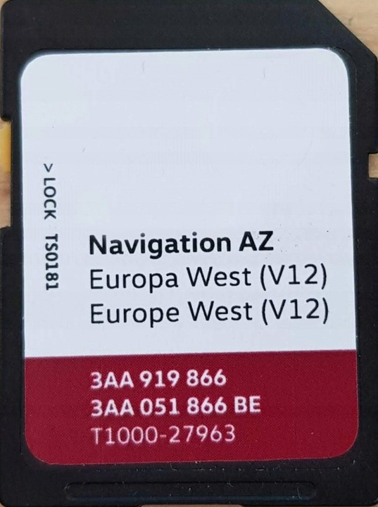 MAPA DO NAWIGACJI KARTA RNS 315 AMUNDSEN+ V12 2020 NAJNOWSZA