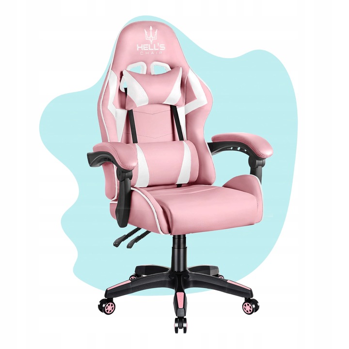 FOTEL GAMINGOWY DLA GRACZA BIUROWY HELL'S