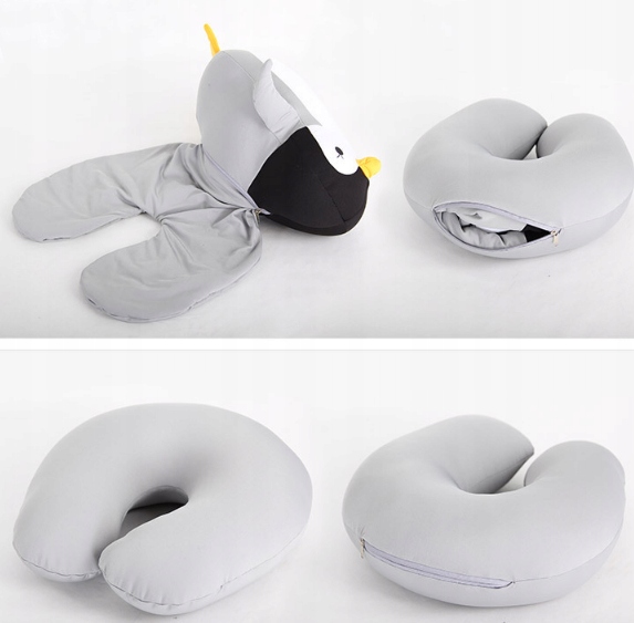 ROGAL Dla Dziecka PINGWIN Poduszka Podróżna Prezenty Dla Dzieci