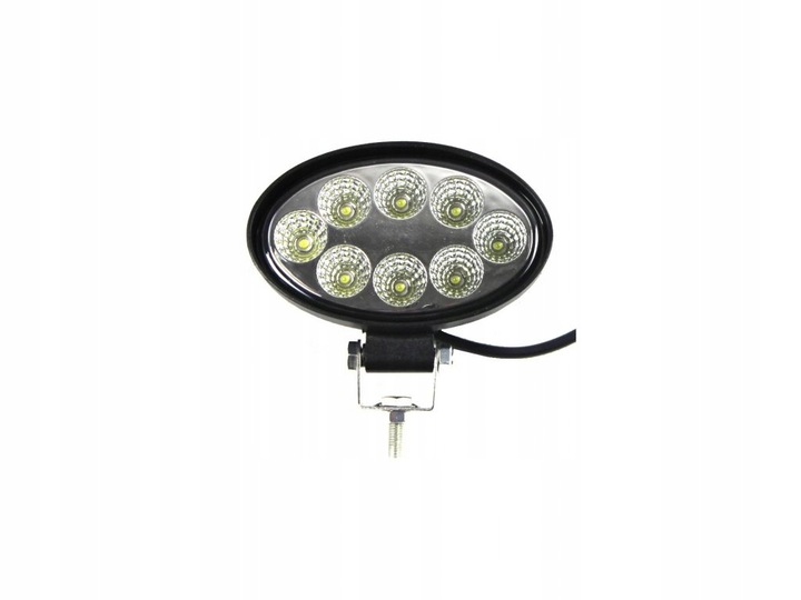 Reflektor roboczy halogen 8-led 24W 1800lm 12V 24V