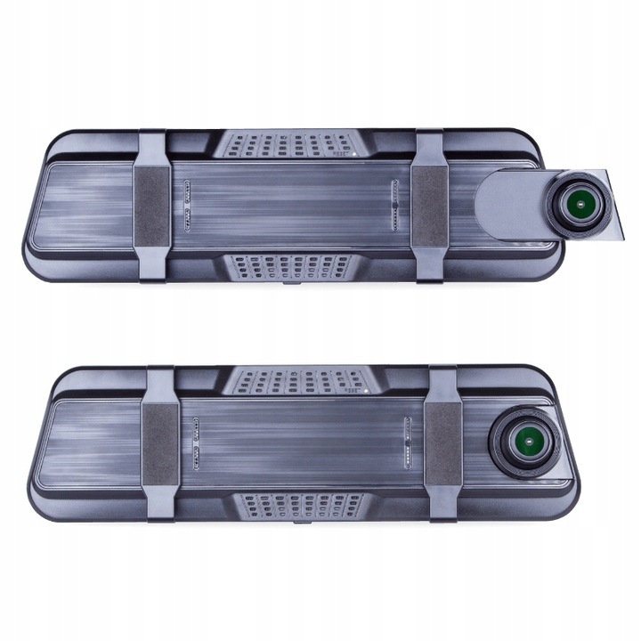 KAMERA SAMOCHODOWA WIDEOREJESTRATOR W LUSTERKU REJESTRATOR JAZDY PRZÓD TYŁ