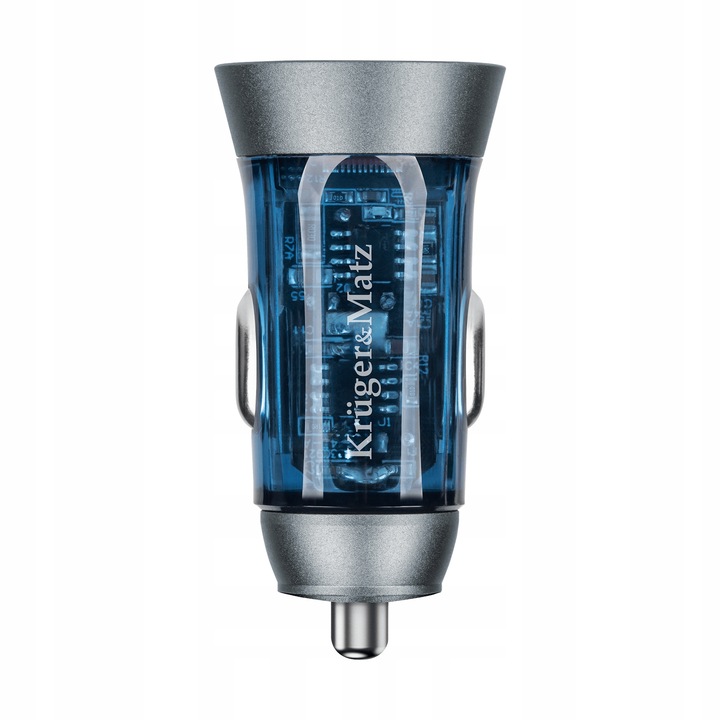 Szybka ładowarka samochodowa 30W USB C do zapalniczki 12-24V QC PD mocna