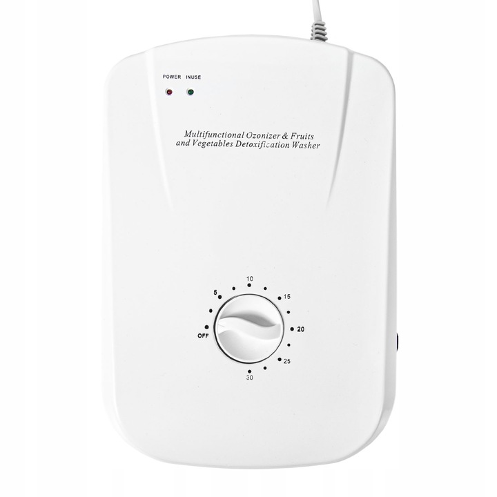 OZONATOR POWIETRZA GENERATOR OZONU JONIZATOR DOMOWY SAMOCHODOWY + TIMER