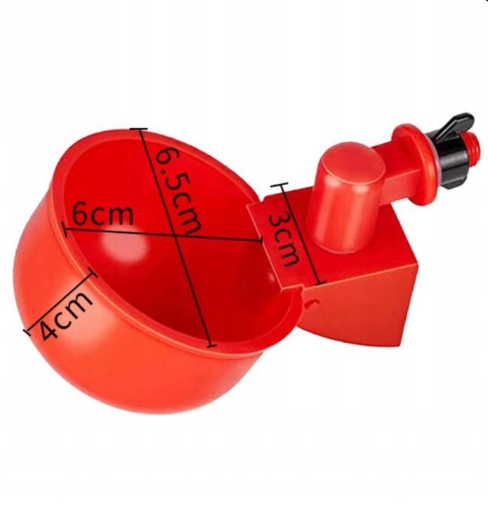 16x AUTOMATYCZNE POIDŁO POIDEŁKO DO WIADRA DLA DROBIU WIERTŁO GRATIS