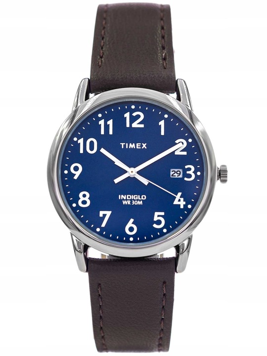DAMSKI ZEGAREK TIMEX TW2V75200 EASY READER BRĄZOWY NA PASKU PODŚWIETLENIE